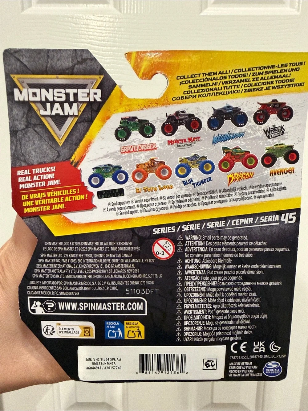 Monster Jam Zombie Monster Truck Toy - Cyberflare